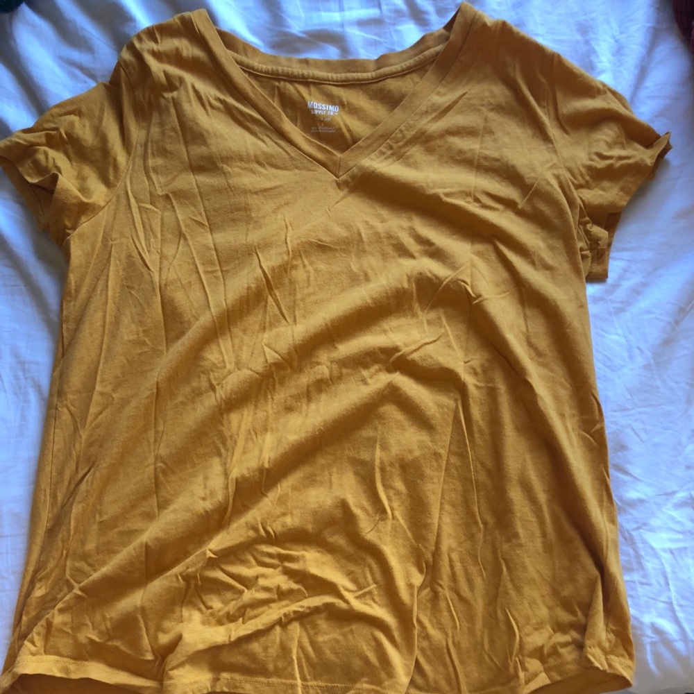 Missimo mustard/gold tee
